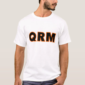 アマチュアHamラジオQRM Tシャツ