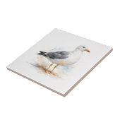 アマツバメ 海岸 海辺 水彩画 航海 タイル (側面)