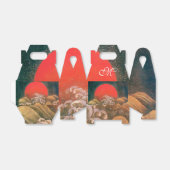 アマテラス天照日女神、モノグラム赤黒褐色 フェイバーボックス (折り畳みなし)