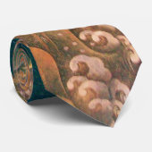 アマテラス天照赤茶色 ネクタイ (ロール)