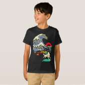 アマテラス神ウルフ波素晴らしのビデオゲーム3 Tシャツ (正面フル)