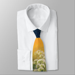 アマテラス黄緑ブラック ネクタイ