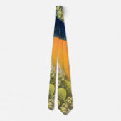 アマテラス黄緑ブラック ネクタイ (裏面)