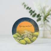 アマテラス、太陽の女神、イエローブラックブラウン 招待状 (スタンド正面)