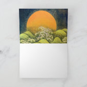 アマテラス 太陽の女神 赤 黄 黒 茶色 緑 シーズンカード (内部)