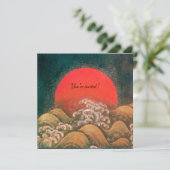 アマテラス , 太陽の女神 , 赤 黒 茶褐色 招待状 (スタンド正面)