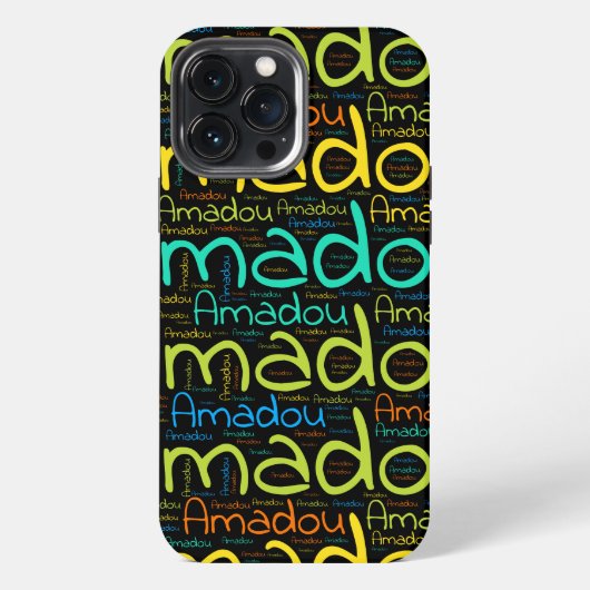 アマドゥ iPhoneケース (裏面)