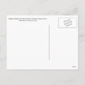 アマナ・コロニーのポストカードからのハッピーホリデー シーズンポストカード (裏面)