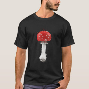 アマニタサイケデリックキノコ Tシャツ