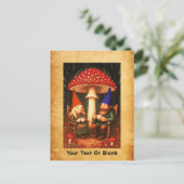 アマニタマッシュルームと格言 シーズンポストカード (スタンド正面)