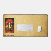 アマニタマッシュルームと格言 デスクマット (キーボード&マウス)