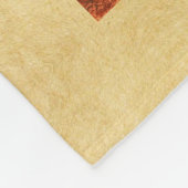 アマニタマッシュルームと格言 フリースブランケット (角)