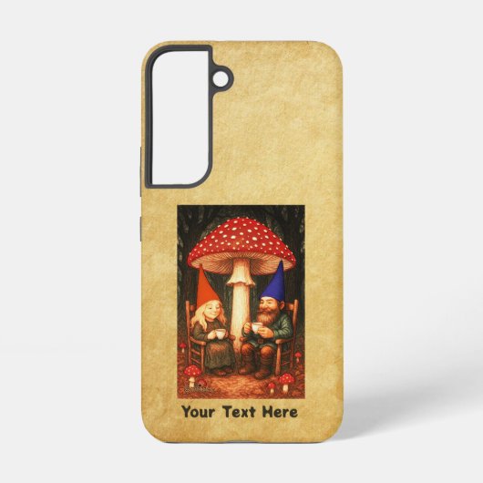アマニタマッシュルームと格言 SAMSUNG GALAXYケース (裏面)