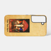 アマニタマッシュルームと格言 SAMSUNG GALAXYケース (裏面横)