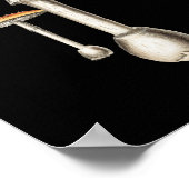 アマニタムスカリアマッシュルーム植物性自然菌 ポスター (角)