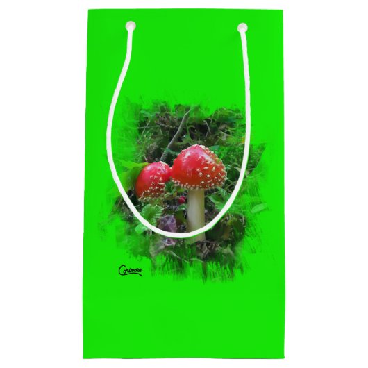 アマニタムスカリア – スモール抱き枕 スモールペーパーバッグ (正面)