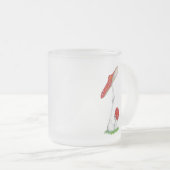 アマニタ フロストグラスマグカップ (正面右)