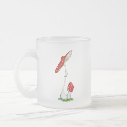 アマニタ フロストグラスマグカップ (左)