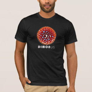 アマニタ·ムスカリアのサインブラックTシャツ Tシャツ