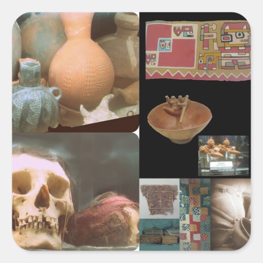 アマノミュージアム – ペルー，リマ スクエアシール (正面)