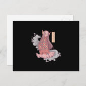 アマビー人魚 ポストカード (正面/裏面)