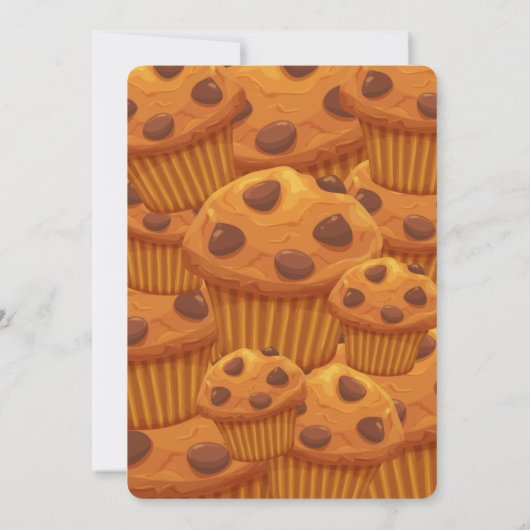 アマフィンブルーベビーシャワー招待状 招待状 (裏面)