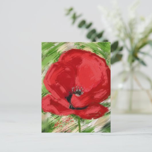 アマポラ ポストカード (スタンド正面)