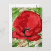 アマポラ ポストカード (正面/裏面)