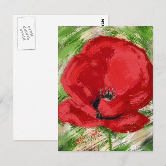 アマポラ ポストカード (正面/裏面)