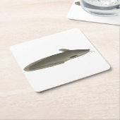 アマモ スクエアペーパーコースター (アングル)