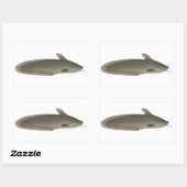 アマモ 長方形シール (シート)