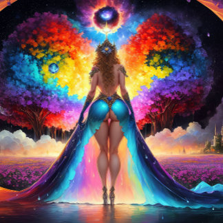 アマヤの皮質旅行の芸術 キャンバスプリント