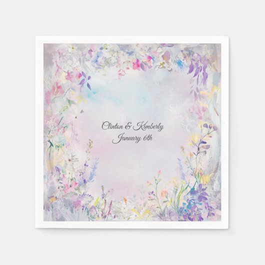 アマラカスタマイズ可能紙ナプキンス スタンダードカクテルナプキン (正面)