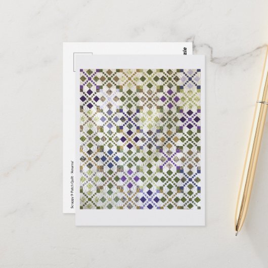 アマランキルトポストカード ポストカード (正面/裏面インサイチュ)