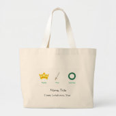 アマランサスはトートバックを衝突します ラージトートバッグ (正面)