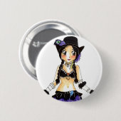 アマランサス 缶バッジ (正面&裏面)