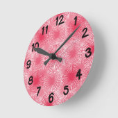 アマランス星 ラウンド壁時計 (傾斜)