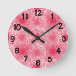 アマランス星 ラウンド壁時計