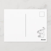 アマラントゥスのサタルナリアカード ポストカード (裏面)