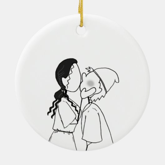 アマラントゥスのサタルナリアセラミックスツリー装飾 セラミックオーナメント (裏面)