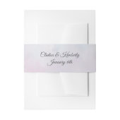 アマラ カスタマイズ可能 ペーパーベリーバンド 招待状ベリーバンド (正面例)