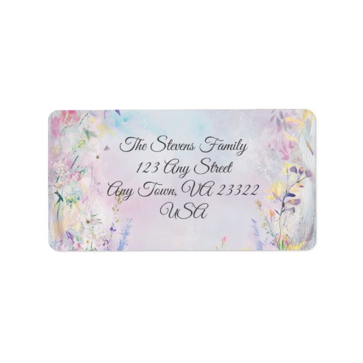 アマラ カスタマイズ可能 返送先住所ラベル ラベル (正面)