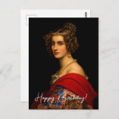 アマリア・フォン・シンティング - ババリアの美女 ポストカード (正面/裏面)