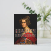 アマリア・フォン・シンティング 誕生日おめでとう ポストカード (スタンド正面)