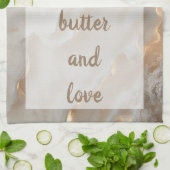 アマリエル – 白 キッチンタオル (折り畳み)