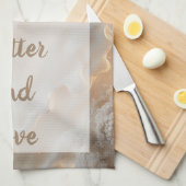 アマリエル – 白 キッチンタオル (四つ折り)