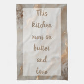 アマリエル – 白 キッチンタオル (縦)