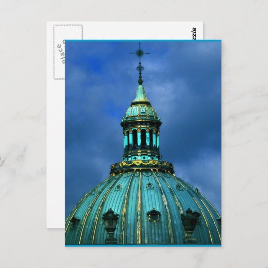 アマリエンボーグ CPH 写真 コレット グッゲンハイム ポストカード (正面/裏面)