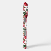 アマリリスとキクの花柄 Case-Mate iPhoneケース (裏面 / 右)