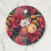 アマリリスとマムの結婚式のお礼 フェイバータグ (裏面)